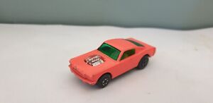 Matchbox Superfast Transitional No 8 Mustang Wildcat Dragster Pink Black Base