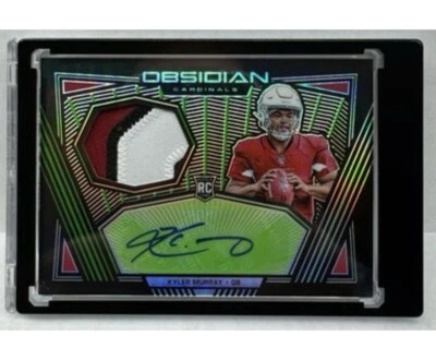 2019 Obsidian Kyler Murray CARDINALS RPA Rookie 🔥 Patch Auto RC /50 GREEN  - Image 1 of 2