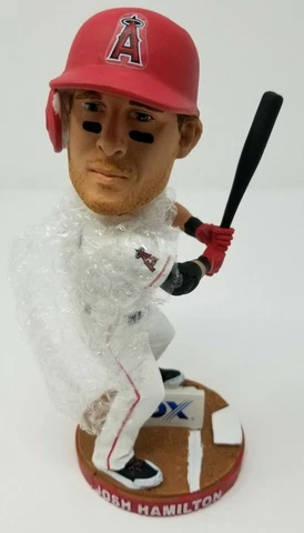 Josh Hamilton Los Angeles Angels Anaheim Bobblehead 2014 New in Box Cover