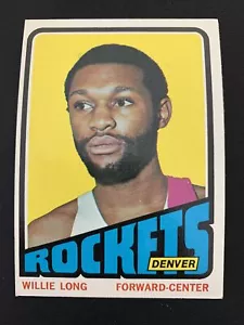 Willie Long Denver Rockets 1972 Topps #214 - Picture 1 of 2