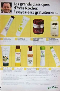 PUBLICITÉ DE PRESSE 1980 LES GRANDS CLASSIQUES D' YVES ROCHER ESSAYEZ EN 5  - Imagen 1 de 1