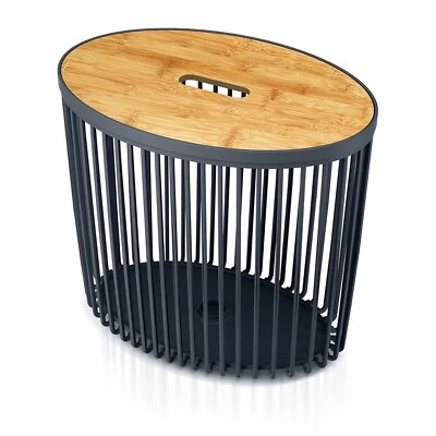 Cestino Prosperplast Clubo ICLUE30T-S433 colore antracite ottima qualita' - Immagine 1 di 2