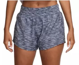 Nike Damen One Dri-FIT kurz gefüttert bedruckt Shorts UVP: $ 45 schwarz Small neu - Bild 1 von 3