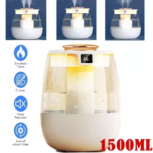 Essential Oil Diffuser LED Aromatherapy Ultrasonic Humidifier Aroma Air Purifier - Picture 1 of 15