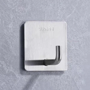 Stainless Steel Hook Strong Adhesive Hook Hardware Coat Hook Metal Coat Hook A1 - Picture 1 of 5