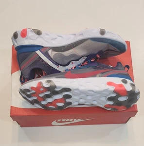Nike React Element 87 Red Orbit| Brand New In The Original Box|Size 14 - Picture 1 of 9