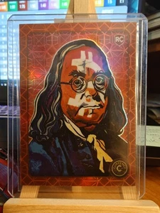 2024 Cardsmiths Currency Series 3 Benjamin Franklin #18 Garnet Gemstone 08/75 - Picture 1 of 1