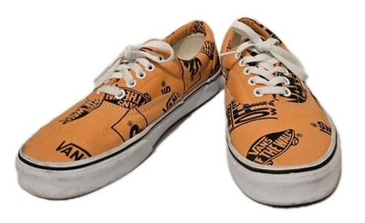 Vans Off the Wall Era Logo Naranja Unisex Hombre 8.5 Mujer 10 Tenis Zapatos  Foto 1 de 4