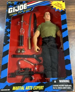GI Joe Hall of Fame Martial Arts Expert 12" Action Figure New 1995 Kenner Hasbro - Picture 1 of 11