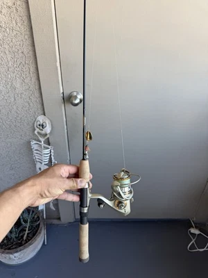 St Croix TRS5OULM Triumph Spinning Rod Combo 5’ Basspro Reel Trout Set Up - Image 1 of 4
