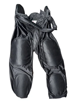 Adulto SM Negro y Augusta Juvenil XL Blanco Lote de Dos Pantalones de Práctica de Fútbol Acolchados Foto 1 de 4