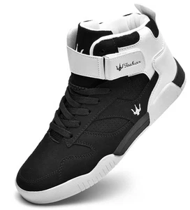 Shoes Men's High Top Fashion Sneakers Outdoor Casual Sports Shoes Training Le... - Picture 1 of 6