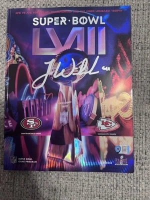 James Winchester Signed Auto Super Bowl Program-Chiefs-Metabilia Coa-See Damage - Image 1 of 4