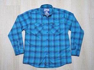 Camisa de manga larga de franela Dixxon Flannel Co. Poseidon's Kiss para hombre talla grande - Imagen 1 de 14