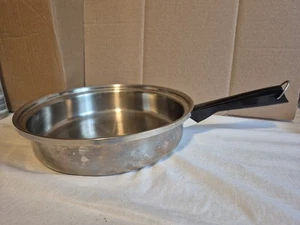 Emdeko 3 Ply  Stainless Steel Skillet With Handle/But With No Lid USA - Picture 1 of 15