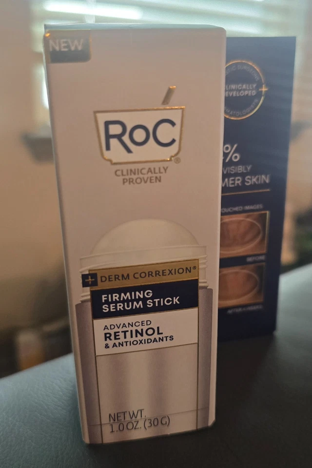 RoC Derm Correxion 视黄醇面部棒,1 液量盎司/30 克 全新 — 第 1/1 张图片