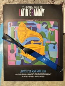 2022 Latin Grammy Artist Award Winners Program/Booklet + VIP Bracelet - Bild 1 von 5