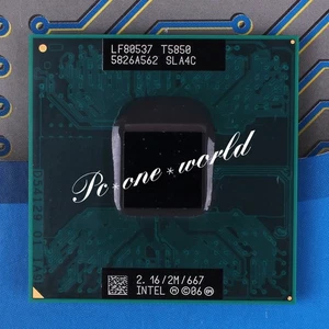 100% OK SLA4C Intel Core 2 Duo T5850 2.16 GHz Dual-Core Socket P Laptop CPU - Picture 1 of 1