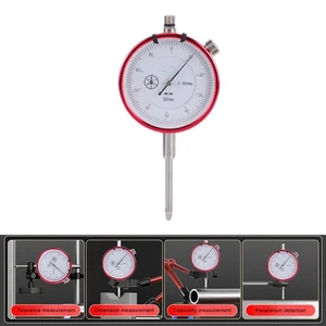 Dial Indicator Industrial Accurate Dial Gage 0-30mm Measuring Range 0.01mm - Picture 1 of 12