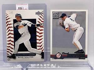 Derek Jeter New York Yankees 1996 Upper Deck #2 OVATION 2 x Karten Lot - Bild 1 von 1
