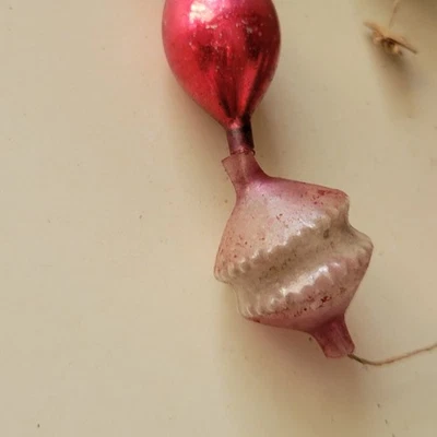 Early/Delicate UNIQUE Forms Christmas Glass Garland  - Image 1 of 4