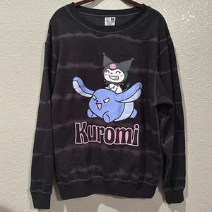 NWT Hello Kitty and friends by Sanrio Kuromi oversized black sweatshirt M L - Picture 1 of 4