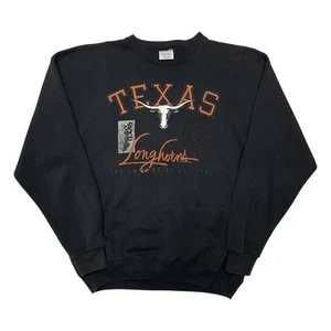 Vintage Texas Longhorns Sweatshirt Men XL NCAA Football Crewneck University 90s - Picture 1 of 8