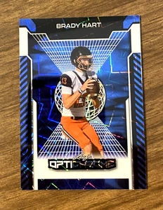 2025 Leaf Optichrome BRADY HART Lazer BLU #1/1 ONE of ONE RC Prospect TEXAS A&M - Foto 1 di 2