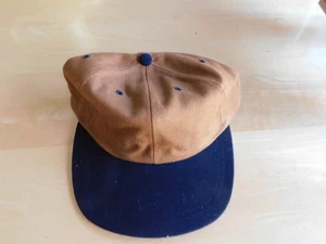 GORRA/GORRA DE BÉISBOL AJUSTABLE CON CORREA EN BLANCO/SIN LOGOTIPO - NUEVA SIN ETIQUETAS - Cobre/Negro - Imagen 1 de 3