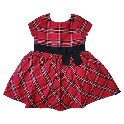 Vestido de vacaciones de manga corta con cubierta de pañales para niñas pequeñas Carter's Foto 1 de 3