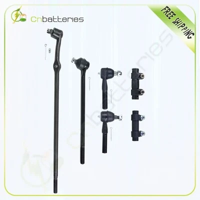 Kit de suspensión y dirección de extremo de barra de amarre de 6 piezas para Ford F-100 F150 F250 F350 1980-97 Foto 1 de 4