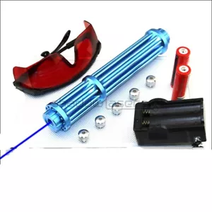 BX3 450nm Adjustable Focus High Power Blue Laser Pointer Visible Laser Beam Pen - Picture 1 of 13