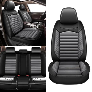 Full Set Faux Leather Car Seat Covers Protector Pad for FORD TAURUS 2002-2019 - Picture 1 of 8