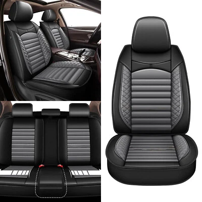 Full Set Faux Leather Car Seat Covers Protector Pad for FORD TAURUS 2002-2019 Foto 1 de 4