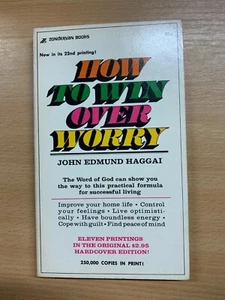 1973" How To Win Sobre Preocupe" John Edmund Haggai USA Libro de Bolsillo (P2) - Picture 1 of 11