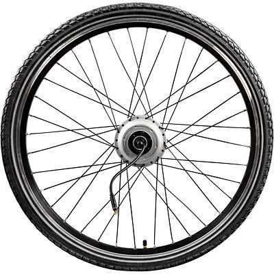 26" E Bike Vorderrad 250W Frontmotor 26 Zoll Antrieb Tretwerk Citybike 36V