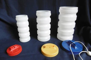 3 BOITES ÉTANCHES GIGOGNES - CANOË / KAYAK - PLASTIQUE DUR - TBE - QUASI NEUVES - Imagen 1 de 9