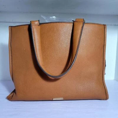 ALDO Brown Handbag Zipper Close Tote Bag - Image 1 of 4