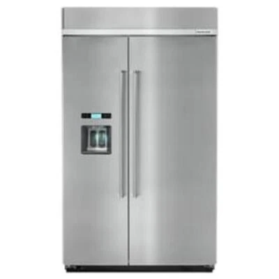 KitchenAid KBSD608ESS 29,5 cúbicos Refrigerador incorporado Side-by-Side - Foto 1 de 4