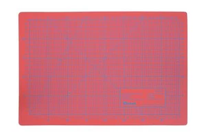 Alfombra de corte 3 capas y autocurativa roja naranja 30x45cm base de corte A3 - Imagen 1 de 2