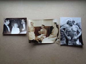 Lex Barker Pressefotos - Harald Reinl - Joachim Fuchsberger - Ralf Wolter - Bild 1 von 2