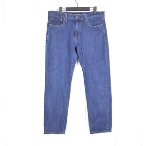 Jeans Lucky Brand 221 uomo taglia 34x30 originale taglio dritto relaxed lavaggio scuro - Foto 1 di 11
