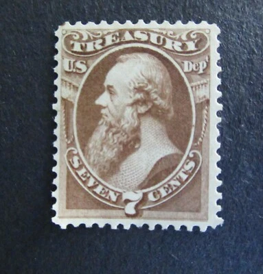 US Scott #O76 Treasury Dept 7-cents Stanton 1873 MNH OG - Image 1 of 2
