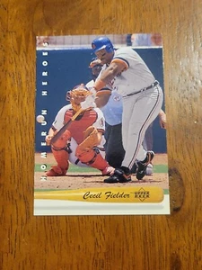 1992 UPPER DECK HOMERUN HEROES CECIL FIELD HR3 BASEBALL CARD - Picture 1 of 2