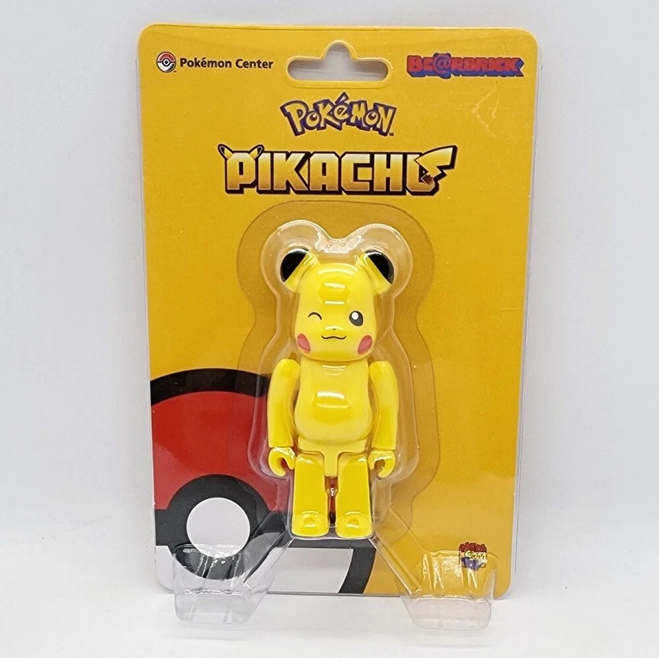 Figura Juguete Pokémon Pikachu Be@rbrick Medicom NUEVO Foto 1 de 2