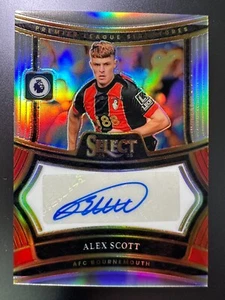 2024-25 Panini Select Premier League Soccer Autograph - Alex Scott - Picture 1 of 4