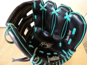 Franklin Bo Jackson 4621 Signature Series Youth Leather Baseball Glove Black - Picture 1 of 8