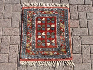 Alfombra pequeña Dobag alfombras turcas para sala de estar Kelim Alfombra de dormitorio - Imagen 1 de 10
