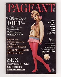 SHIRLEY MacLAINE (Pageant--2/68) SC ~Rex Harrison/Edmund Muskie/Baseball~ - Picture 1 of 2