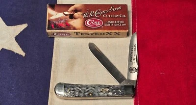 2010 Case XX 4-H FFA Alumni Spring Hill Tennessee faca de bolso caçador cinza 6254 - Imagem 1 de 4